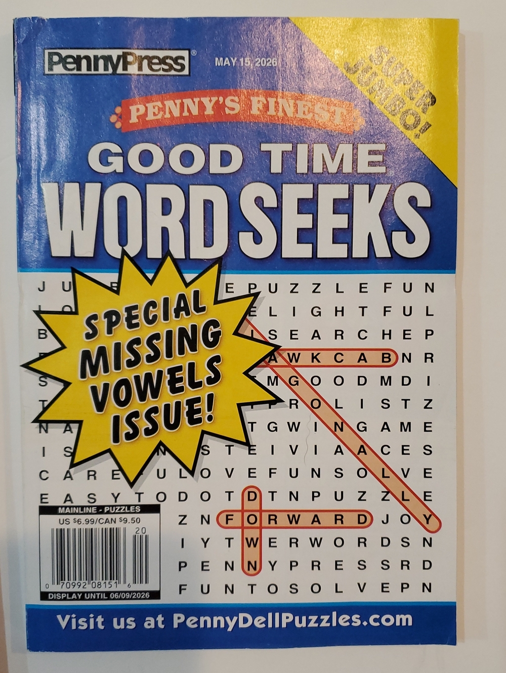 New Word Seeks Books Lot Of 4 Word Search Puzzles Number Search Wheel Of Fortune - Picture 5 of 15